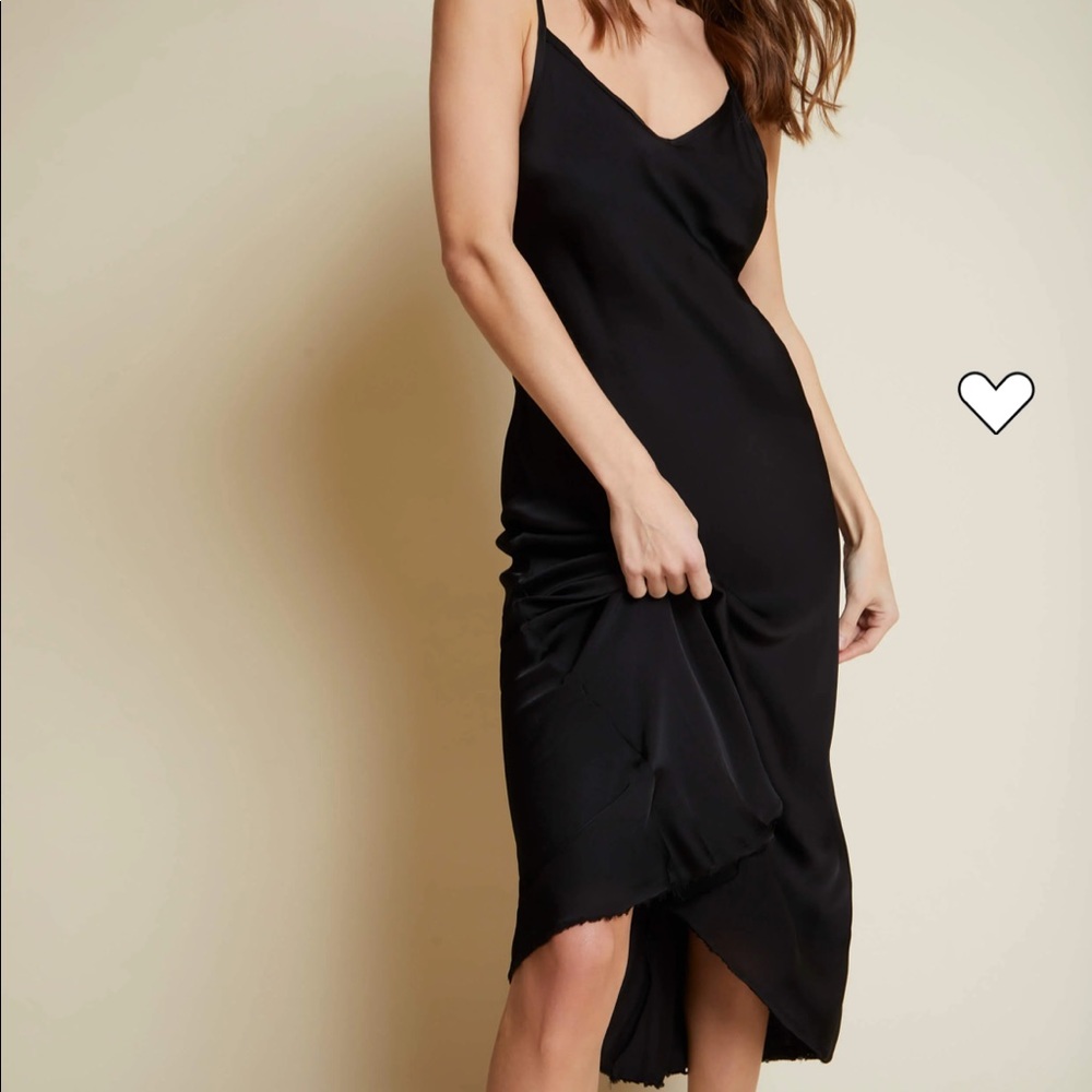 Brand new: Nation LTD Sofia black slip dress